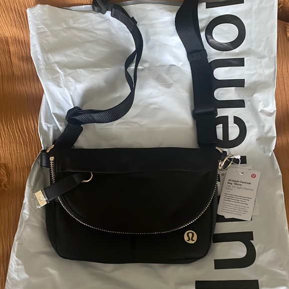lululemon athletica Handbags - Lululemon All Night Festival Bag Micro NWT